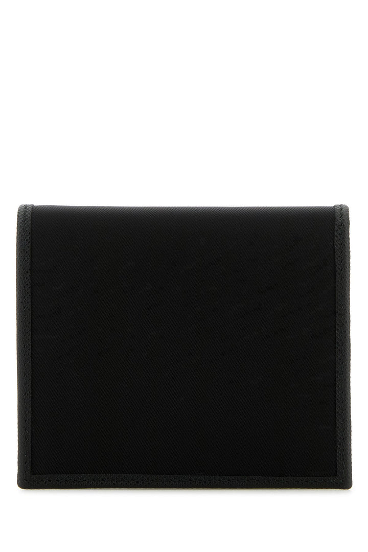 Black nylon wallet