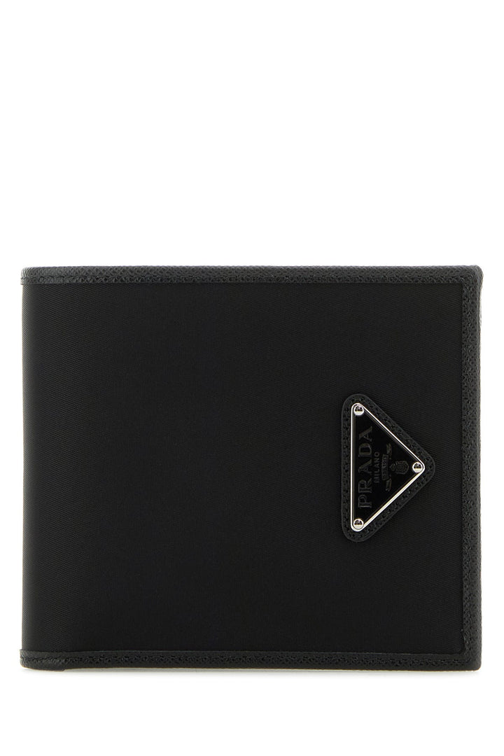 Black canvas wallet