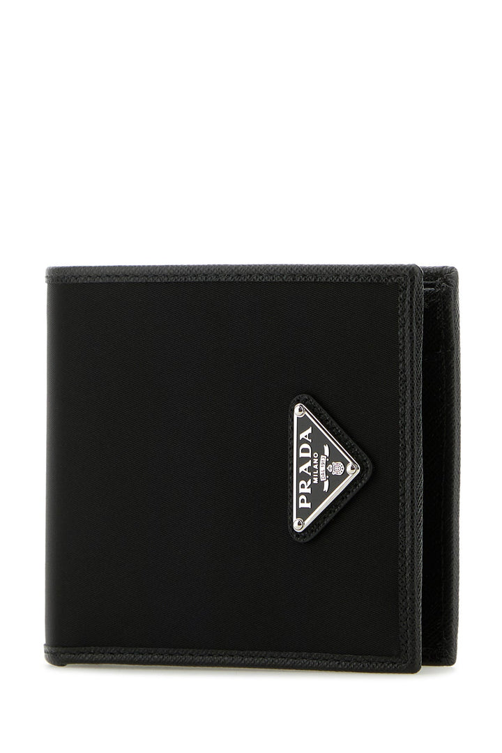 Black canvas wallet