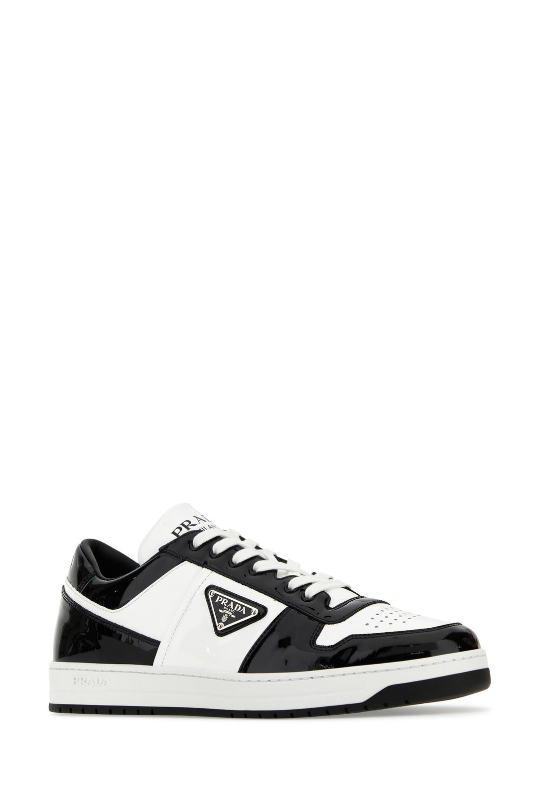 Two-tone leather Downtown sneakers