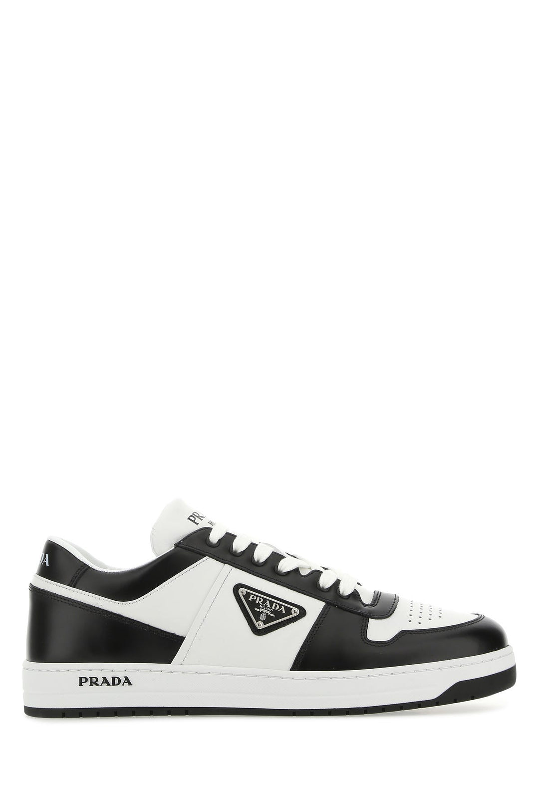 Two-tone leather Downtown sneakers