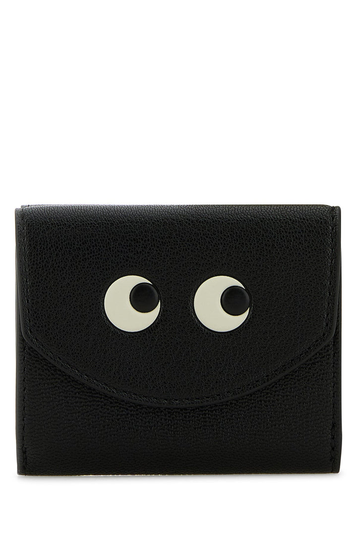 Black leather wallet