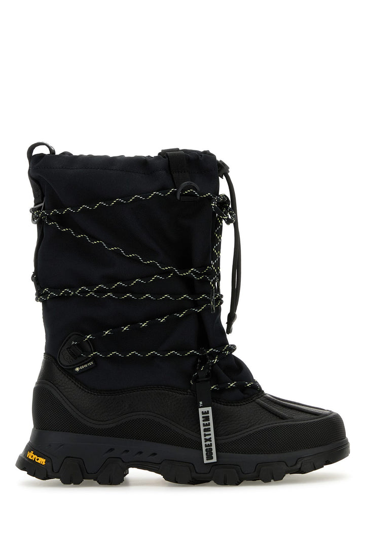 Black fabric W Metropeak boots