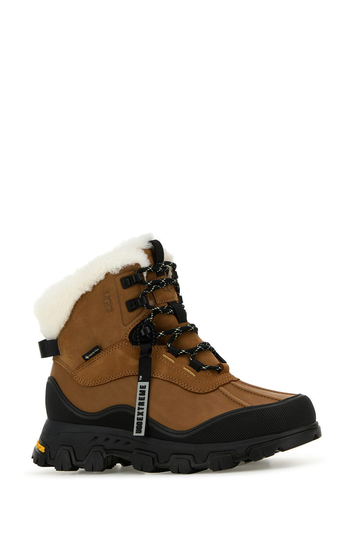 Camel leather Adirondack Meridian Hiker ankle boots