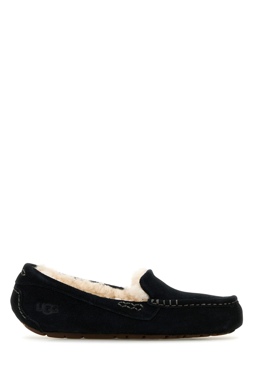 Black suede Ansley loafers