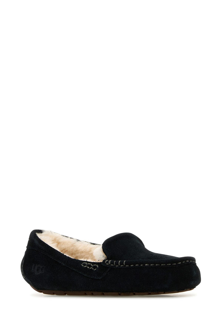 Black suede Ansley loafers