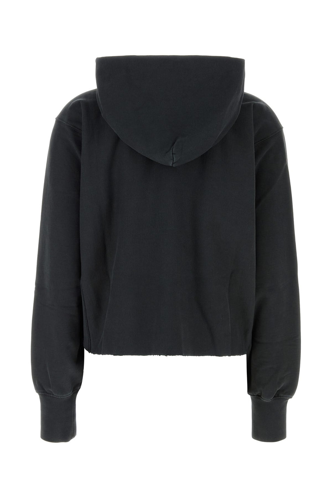 Black cotton sweatshirt