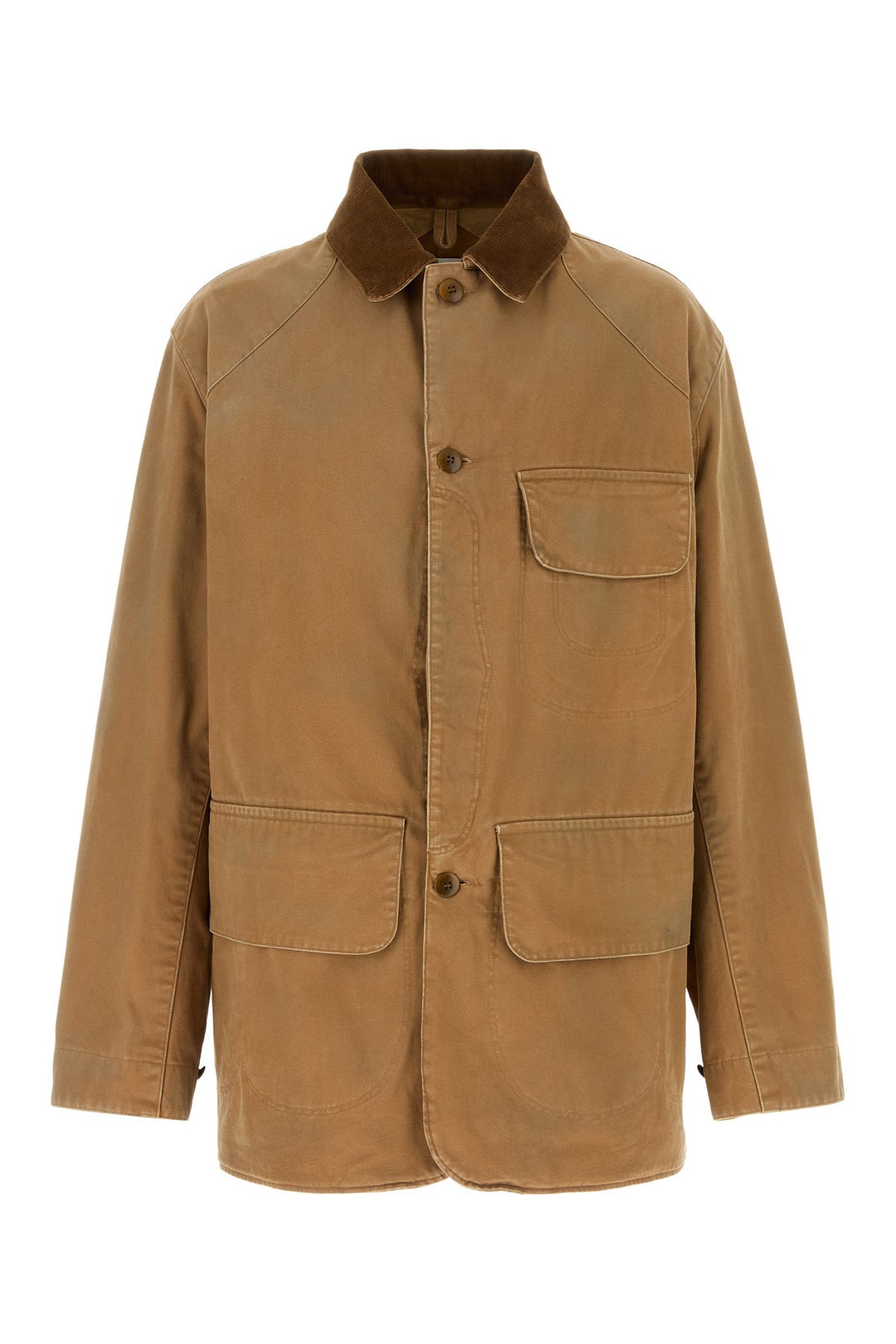 Camel canvas jacket