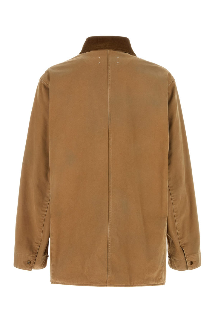 Camel canvas jacket