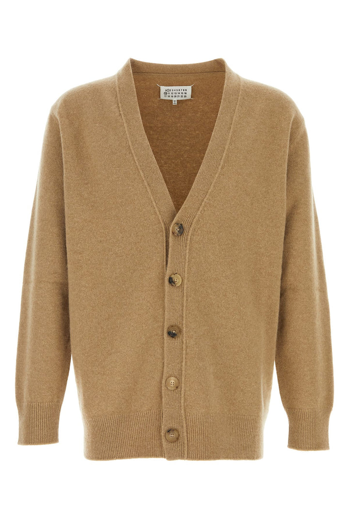 Cappuccino wool cardigan