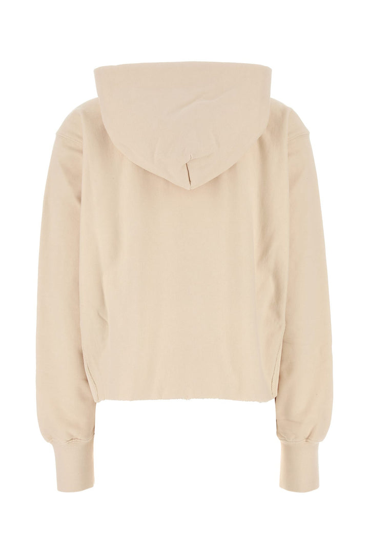 Cream cotton sweatshirt