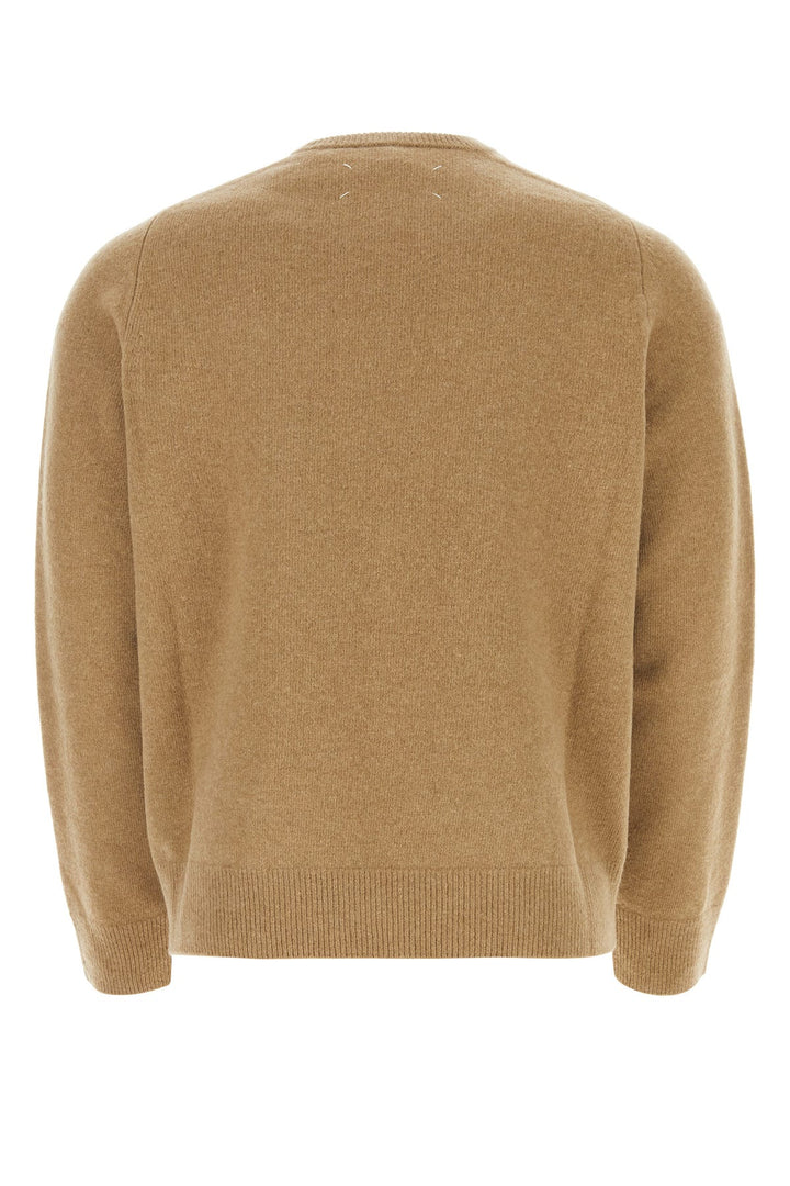 Camel wool sweater