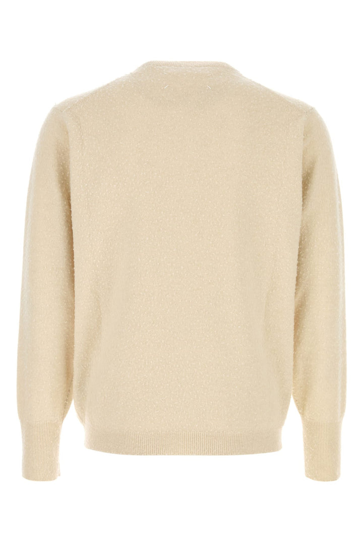 Sand cashmere blend sweater