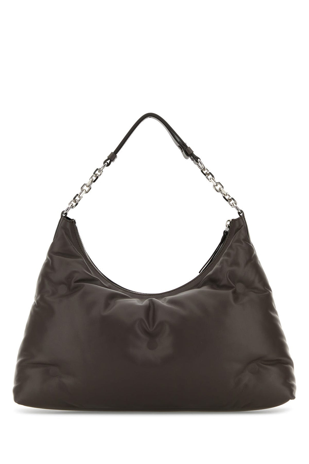 Brown nappa leather medium Glam Slam Hobo shoulder bag