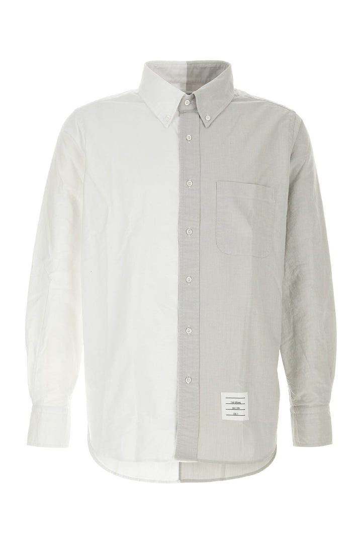 Two-tone oxford shirt