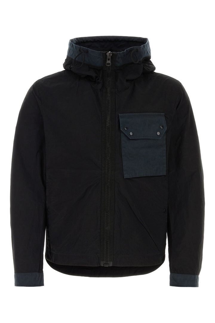 Black nylon jacket