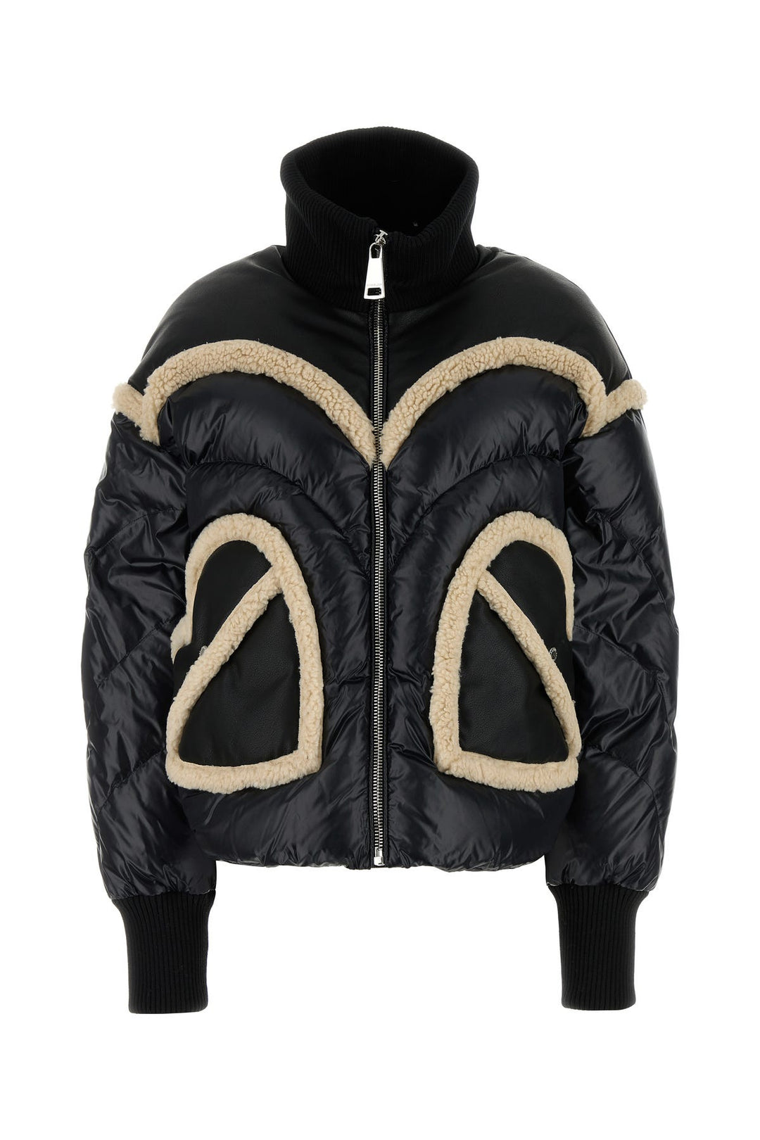 Black nylon Corazon down jacket