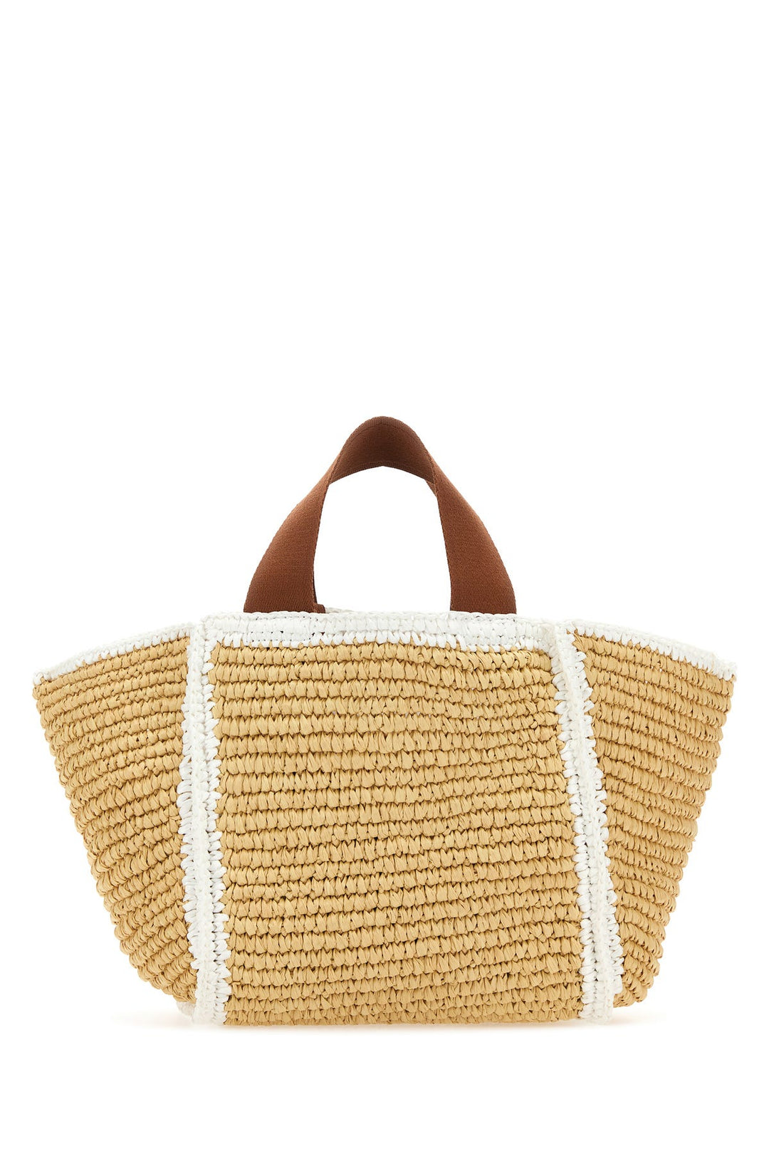 Raffia shopping bag