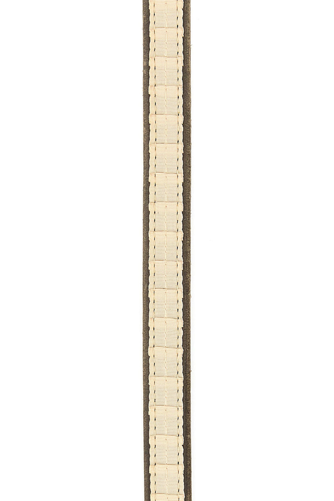 Two-tone suede belt