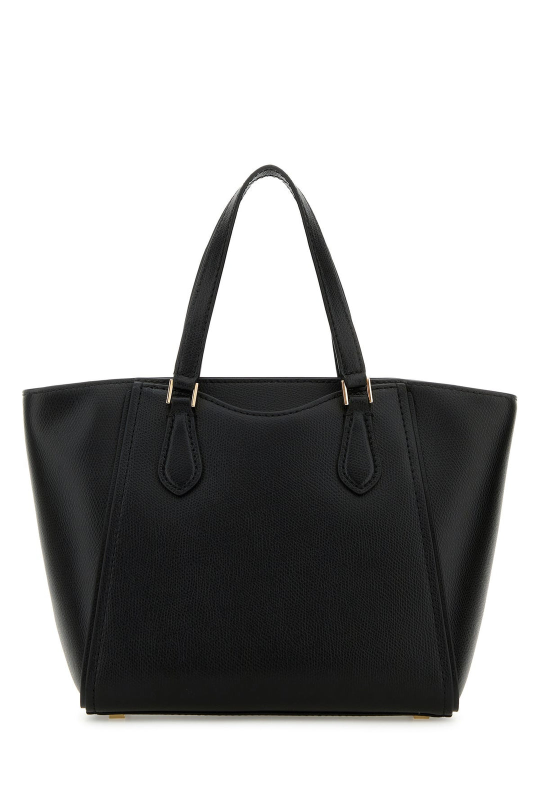 Black leather Taryn handbag