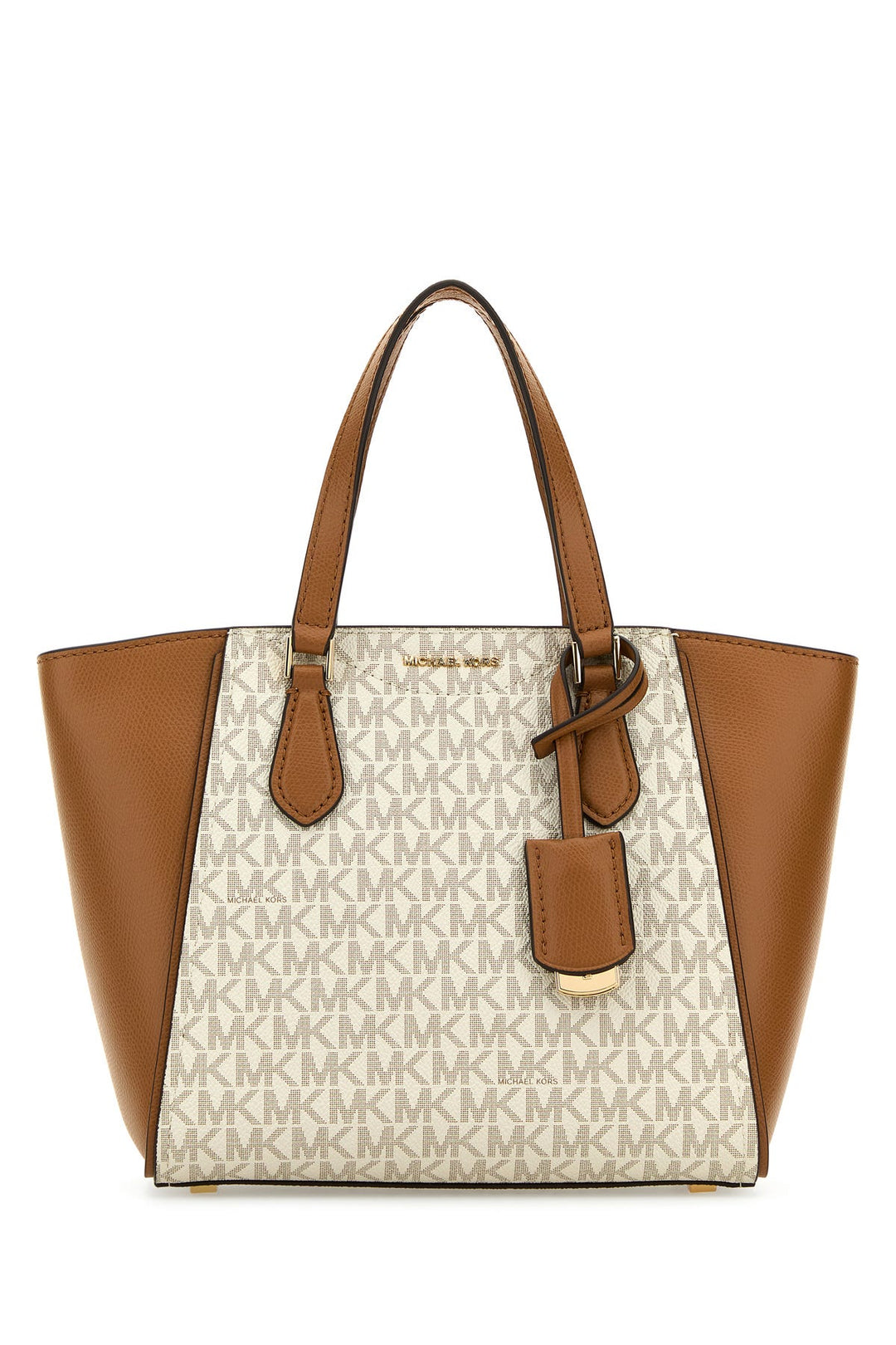 Printed canvas Taryn handbag