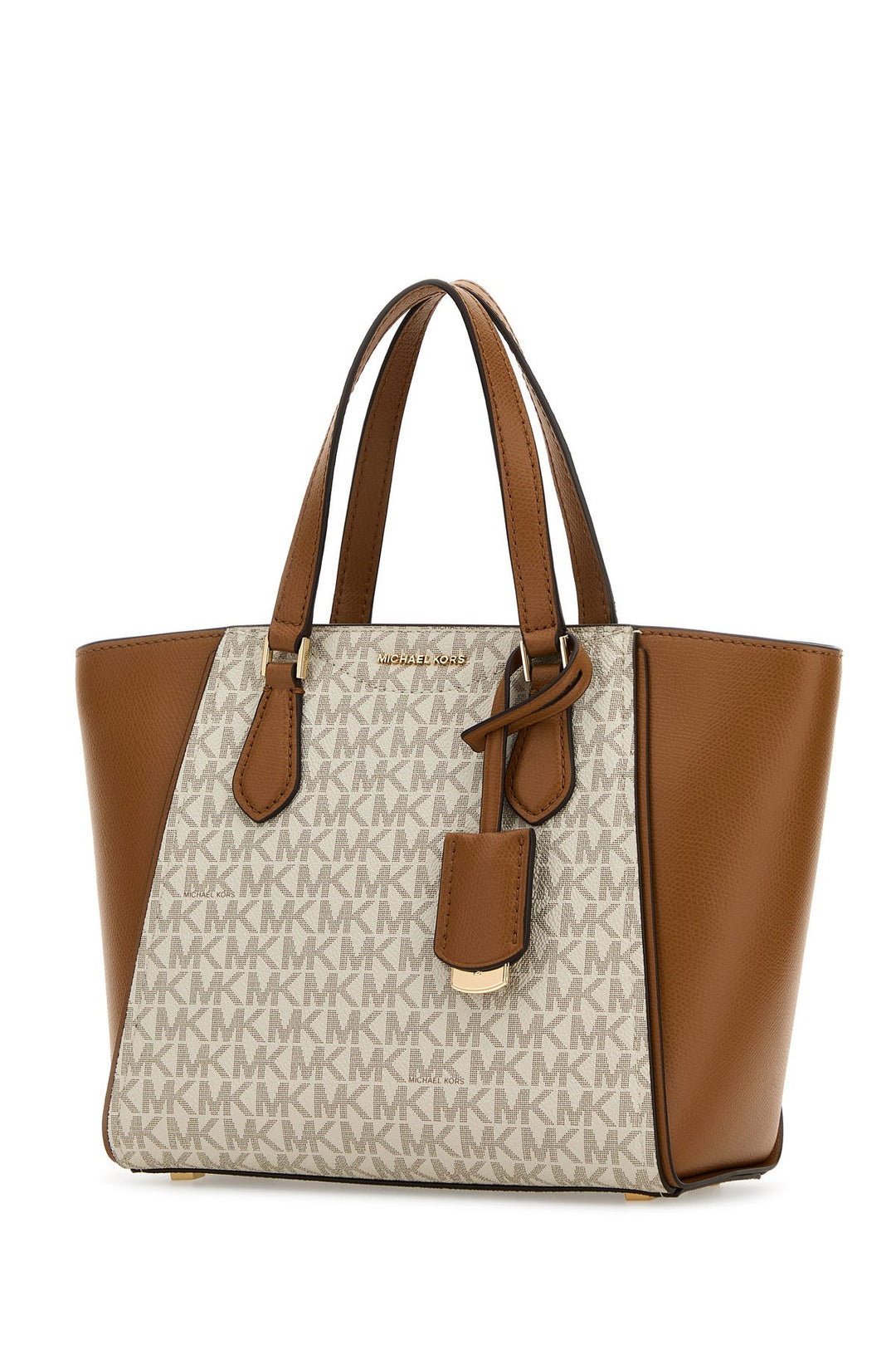 Printed canvas Taryn handbag