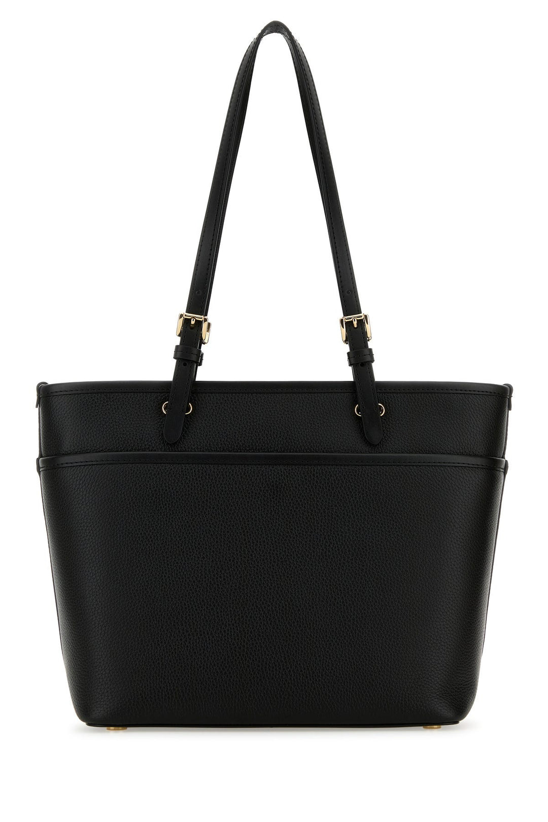 Black leather Winston shopping bag