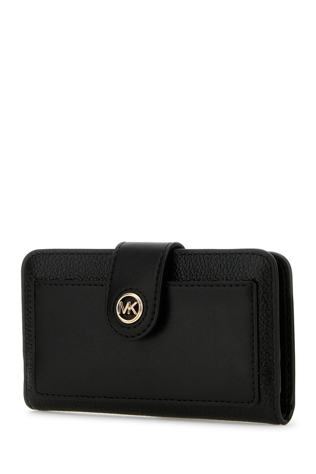 Black leather wallet