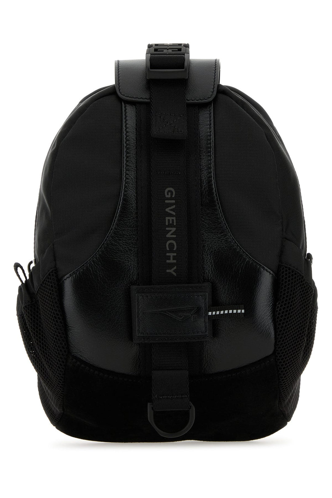 Black nylon and leather G-Trail crossbody bag