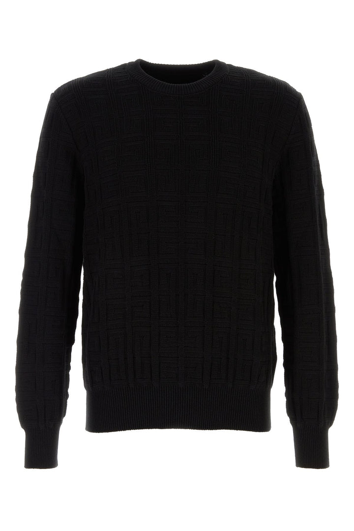 Black cottons sweater