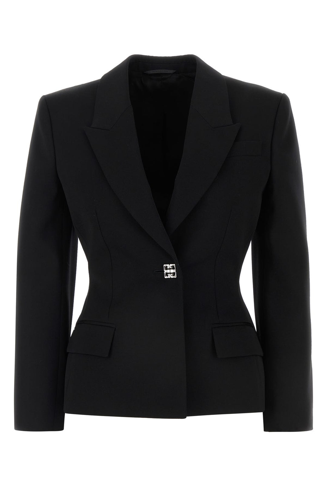 Black wool blazer