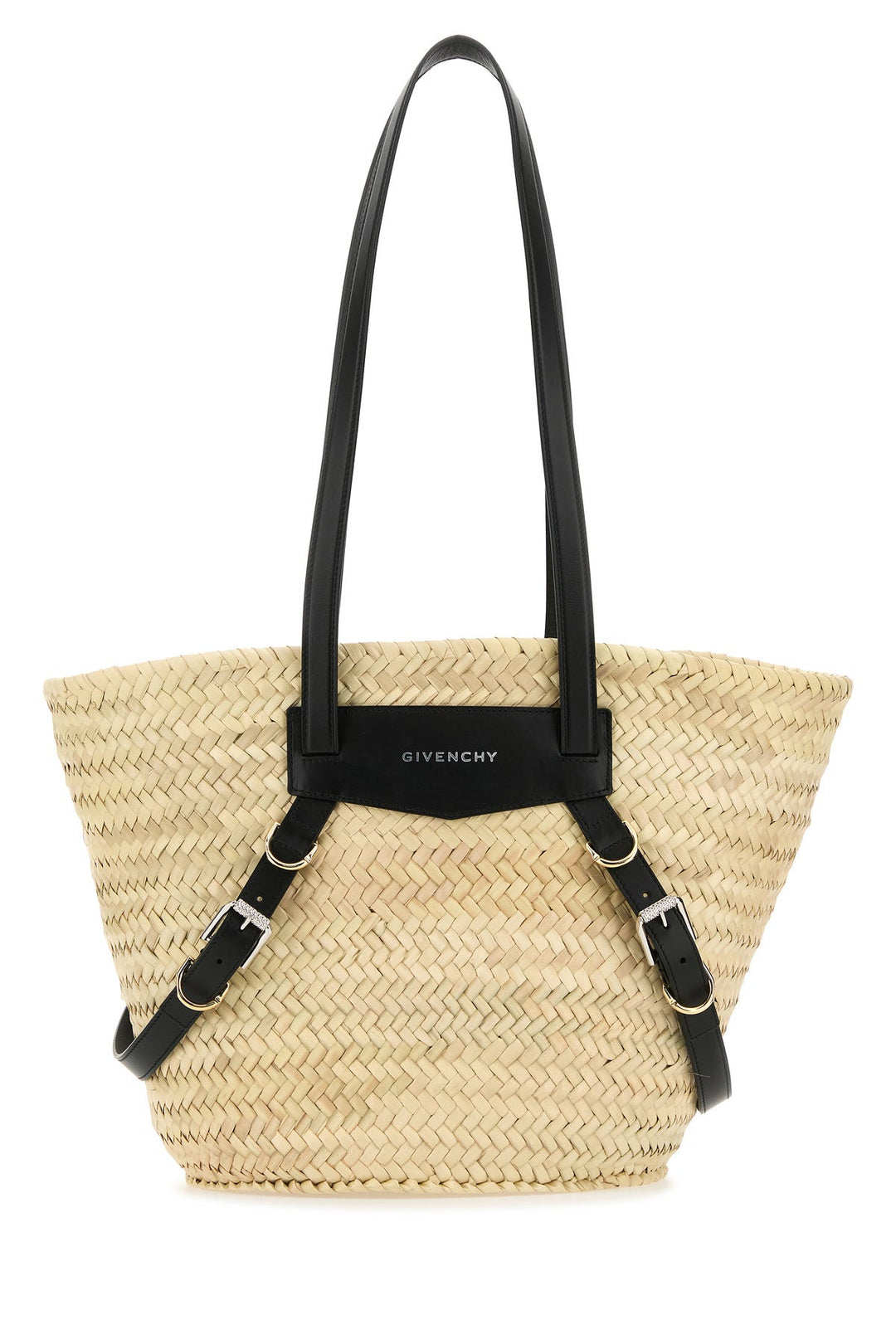 Straw medium Voyou Basket shopping bag