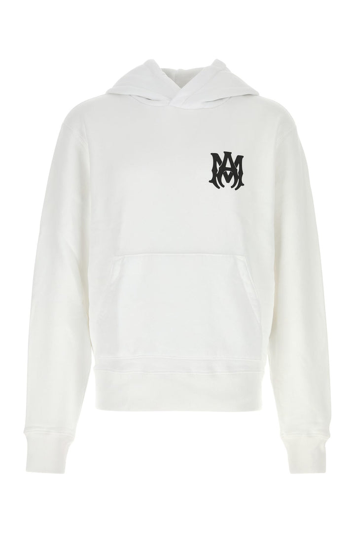 White cotton sweatshirt