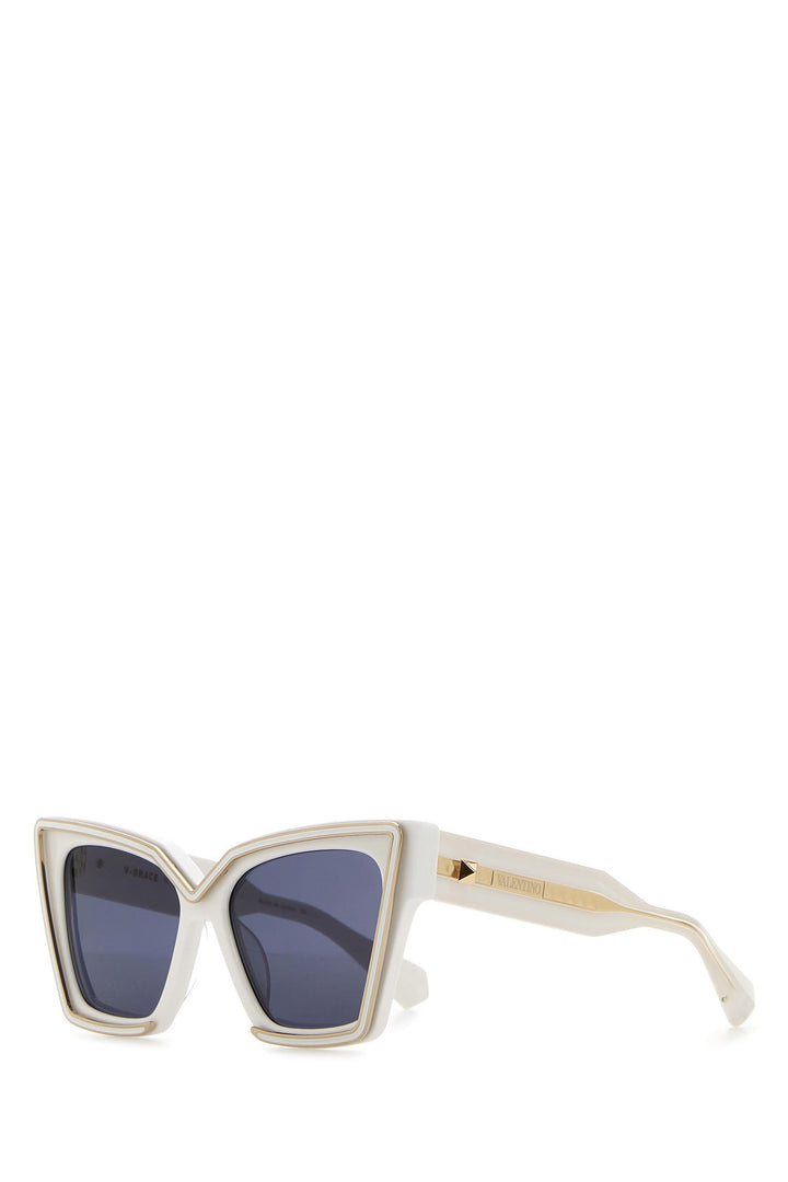 White acetate V-Grace sunglasses