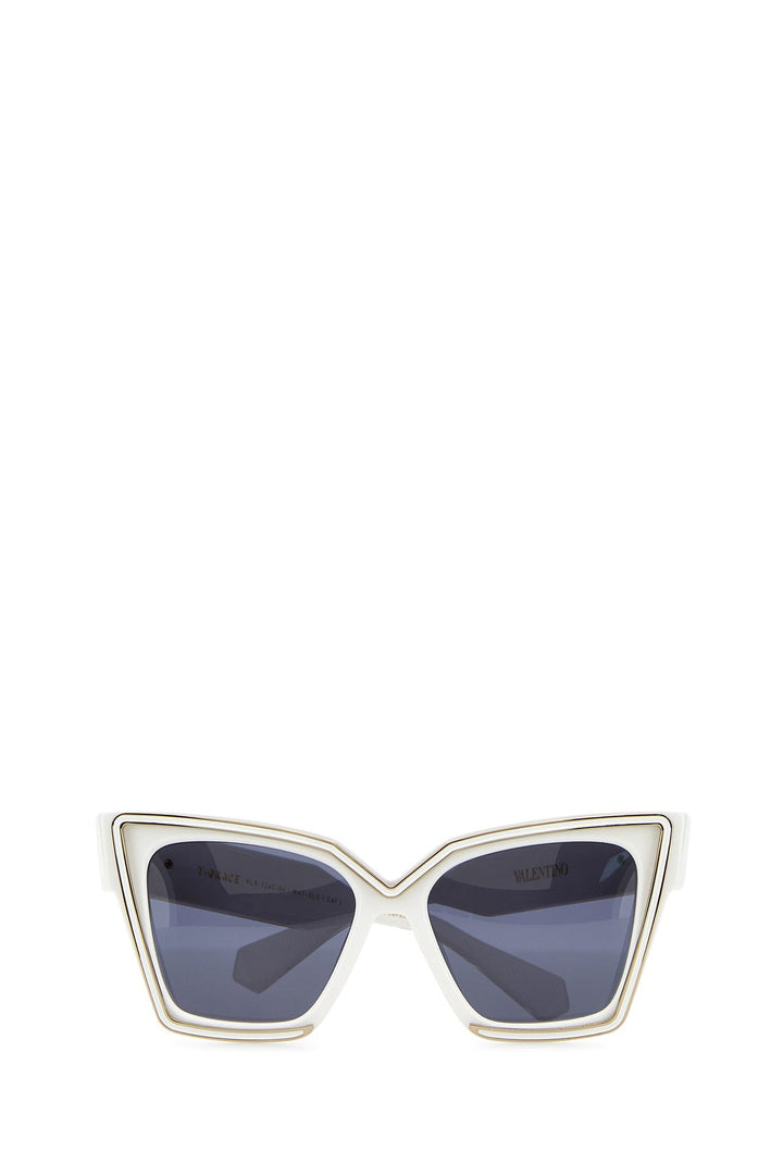 White acetate V-Grace sunglasses