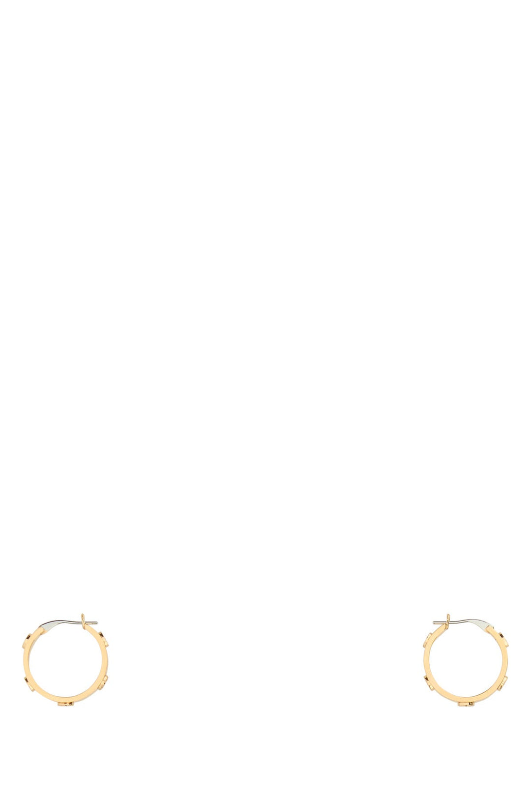 Gold metal Miller earrings