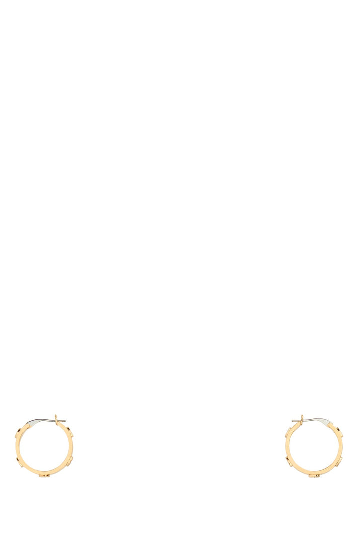 Gold metal Miller earrings