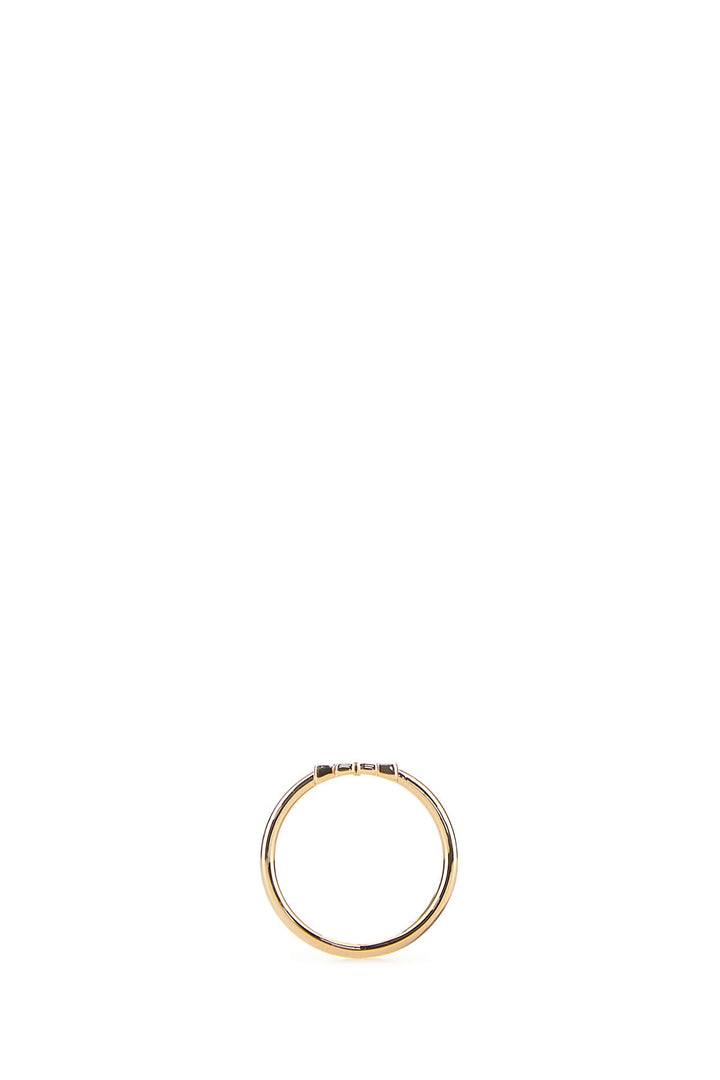 Gold metal Eleanor rings