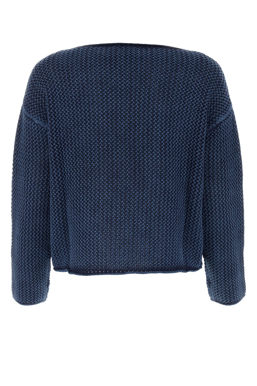 Blue cotton sweater