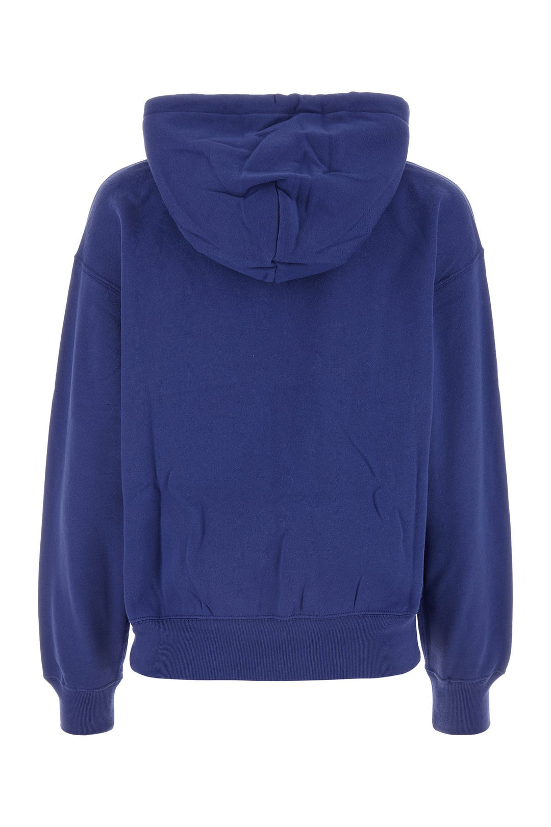 Blue cotton blend sweatshirt