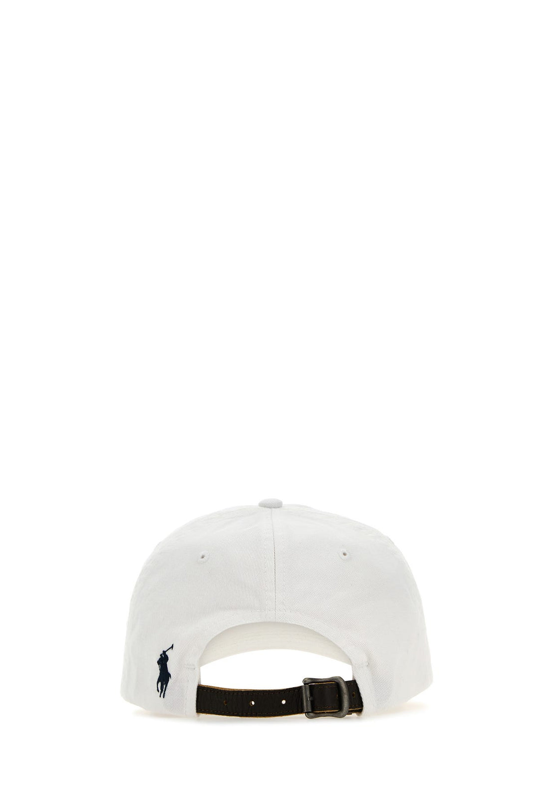 White cotton baseball cap