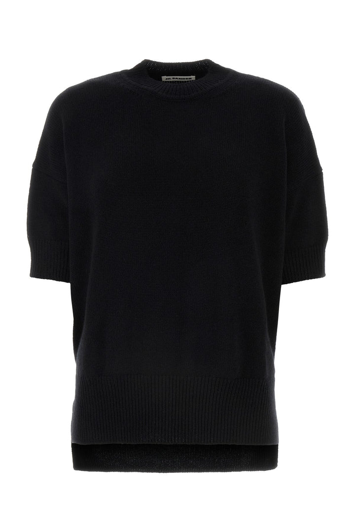 Black cashmere sweater