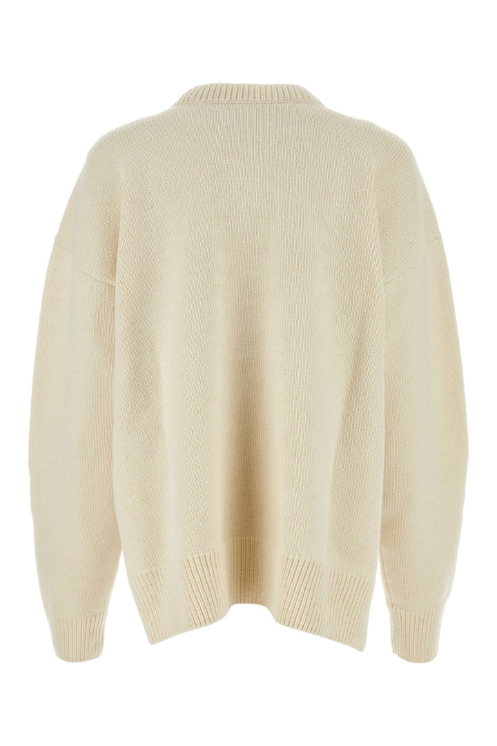 Ivory wool blend sweater