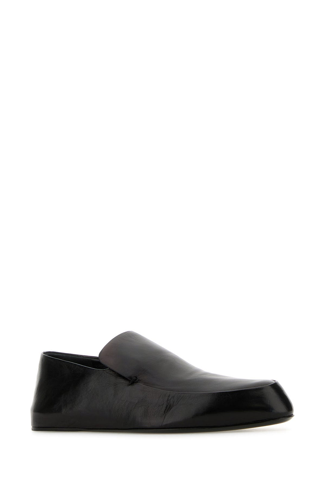 Black leather Tripon loafers