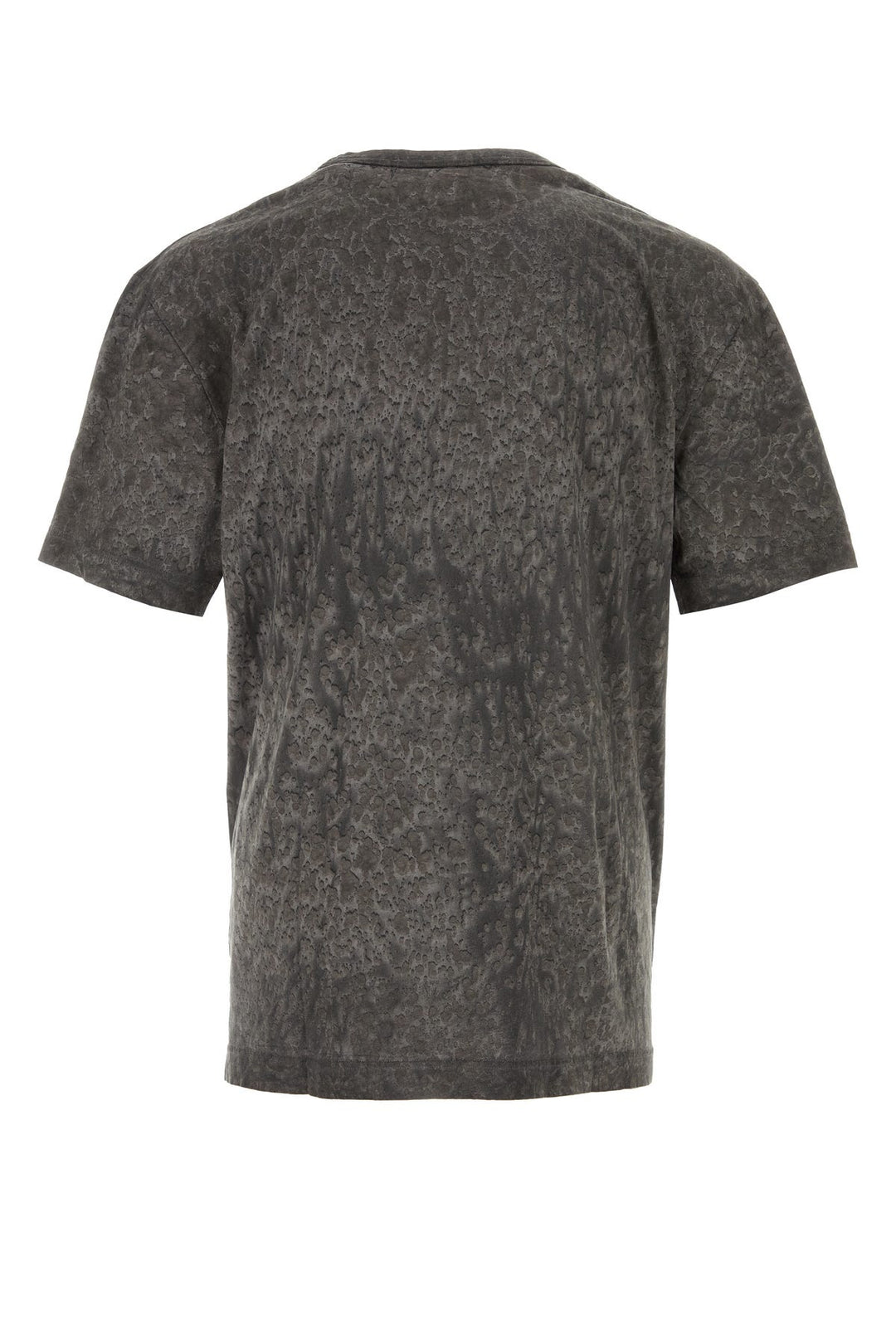 Dark grey cotton blend t-shirt