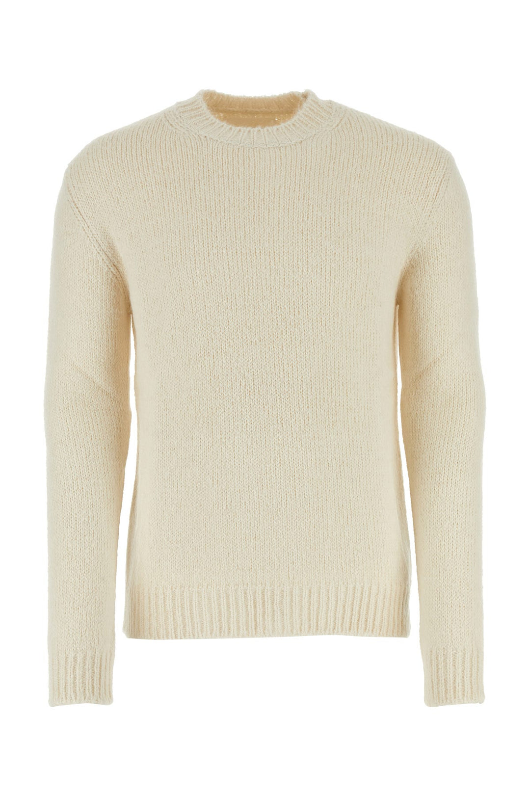 Ivory alpaca blend sweater