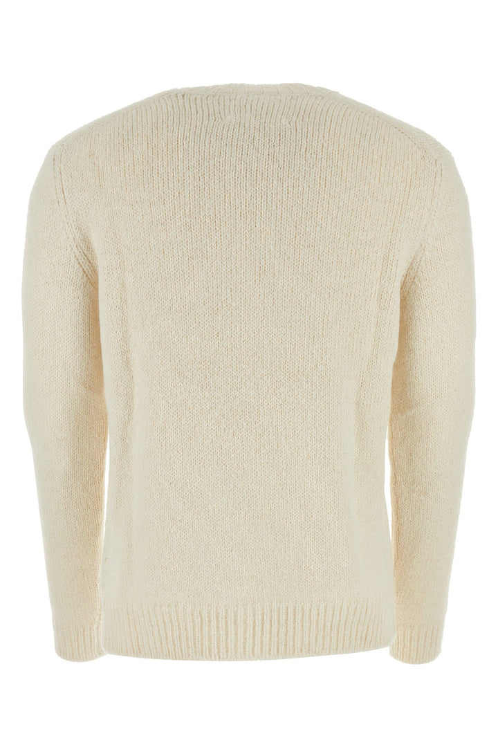 Ivory alpaca blend sweater