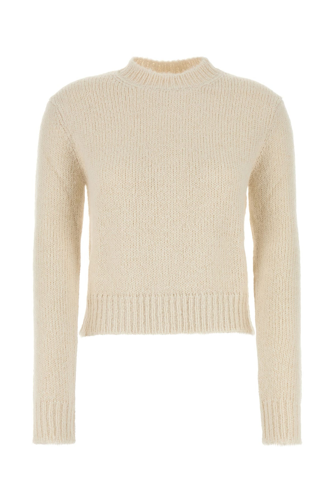 Ivory alpaca blend sweater