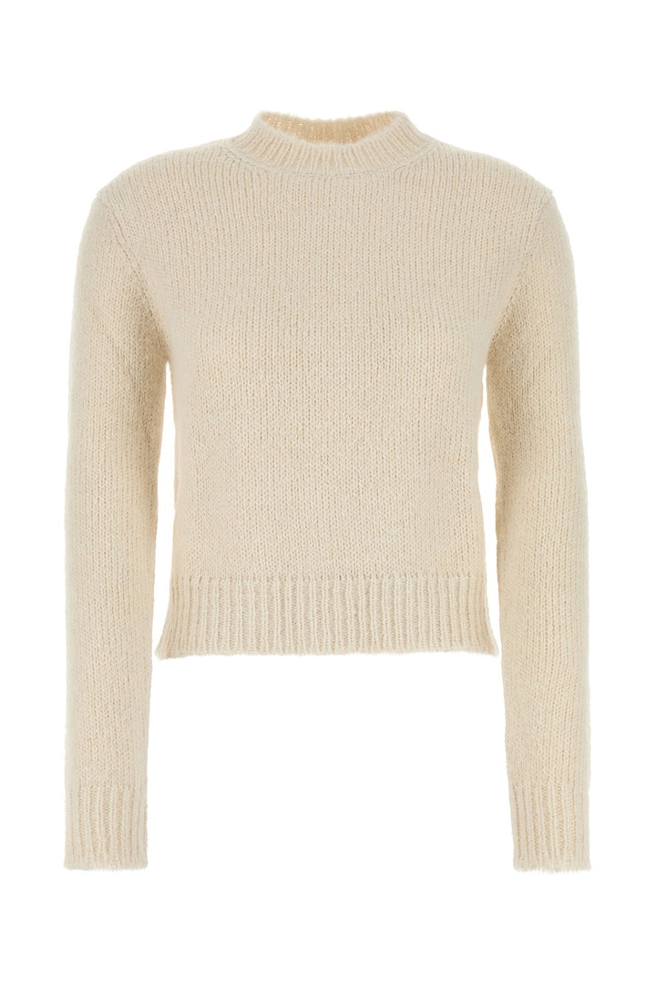 Ivory alpaca blend sweater