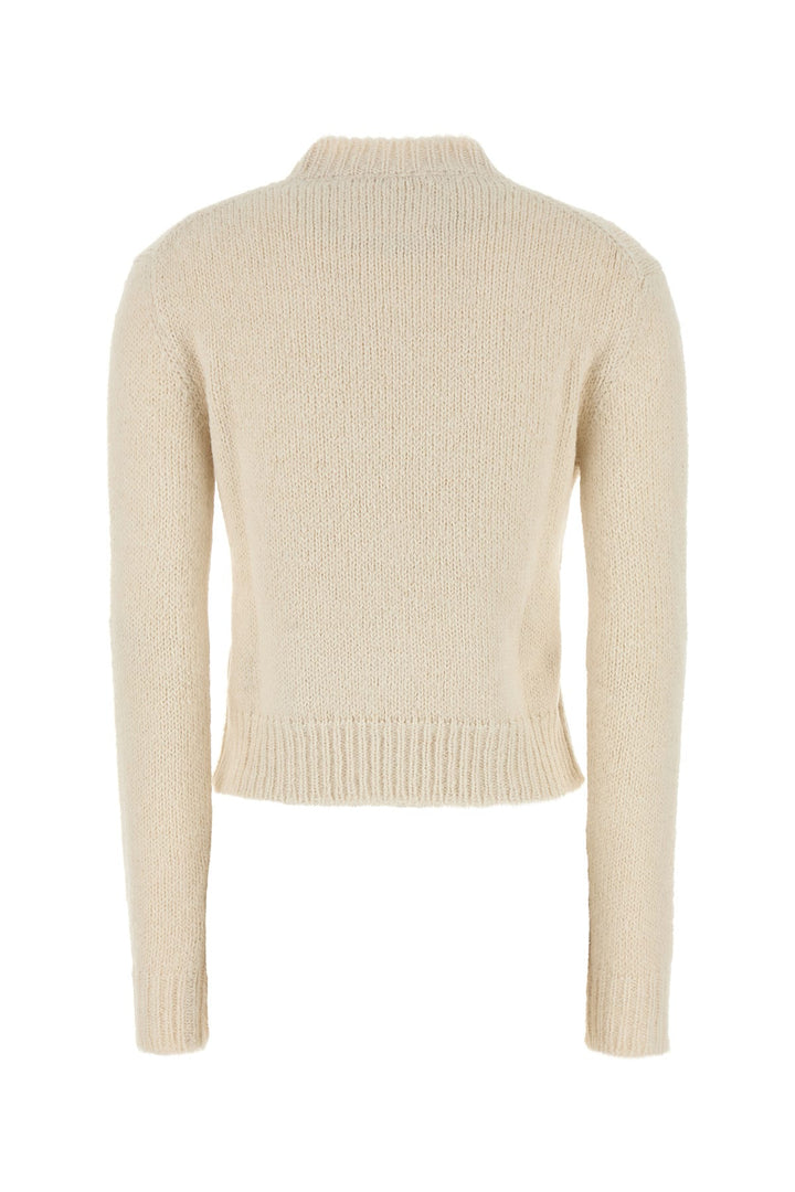 Ivory alpaca blend sweater